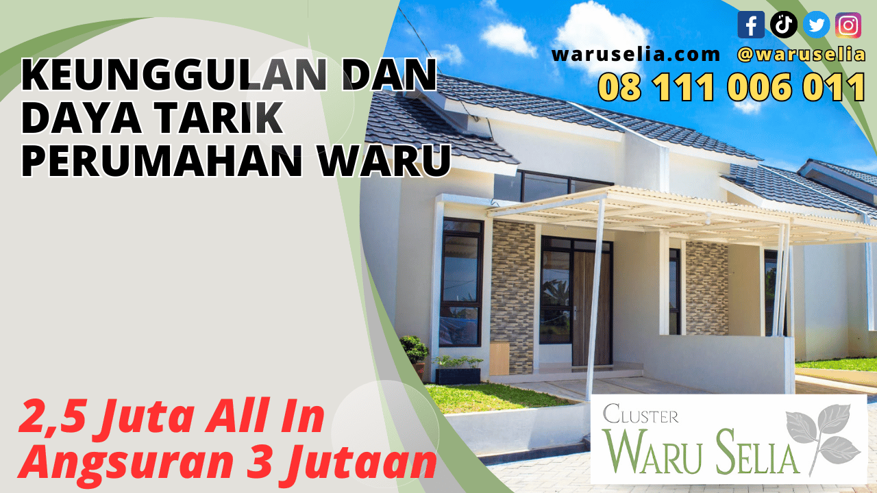 Keunggulan dan Daya Tarik Perumahan Waru